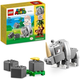 Lego Super Mario Rambi das Rhino Erweiterungsset