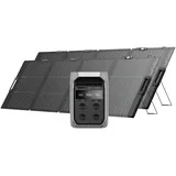 EcoFlow DELTA 3 Serie Solargenerator (PV220 W) - DELTA 3 Plus / 2x 220 W Tragbares Solarpanel