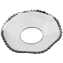 Wiedemann Kerzenmanschette Crystal Design Glas Silber