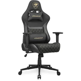 Cougar CGR-A2F-GLB Gaming-Stuhl Gold Schwarz