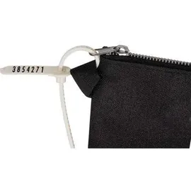 Veloflex Reißverschlussbeutel A5 schwarz/silber