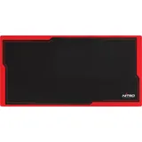 Nitro Concepts DM16 Gaming-Mauspad Schwarz, Rot