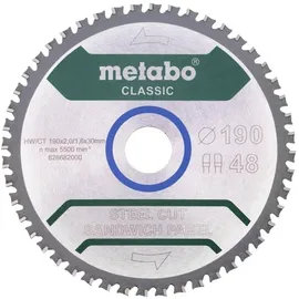 Metabo Kreissägeblatt 190 x 30 mm Z48 1 St.
