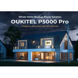OUKITEL P5000E PRO Portable Power Station 5,12 kWh