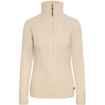 Oxmo Strickpullover Beige M