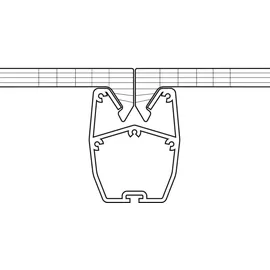 Gutta Terrassenüberdachung Typ A 3,06 x 3,06 m weiß