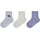 Sterntaler Baby Socken 3er Pack Wal – Baby- und Kinder-Socken im 3er Pack mit Umschlag, Innenfrottee, Wal-, Rippen- & Anker-Motive, Hellblau, Größe 22 - 22