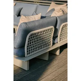 jati und kebon Rückenlehne - eisengrau