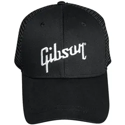Gibson Black Trucker Snapback - Cap