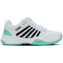 K-Swiss Court Express 2 White/Neon Mint/Black 39