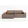 mebloland Ecksofa TOR mit Schlaffunktion. Farbe: Brown. - Braun