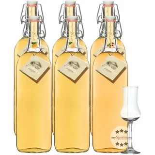 Prinz Alte Sorten Kombi – je 2 x 1L Alte Marille, Williamsbirne & Wald-Himbeere
