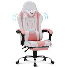 colamy Gaming-Stuhl Rosa PC