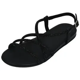 FitFlop Gracie Crystal Strappy Back Strap Damen Schwarz 39