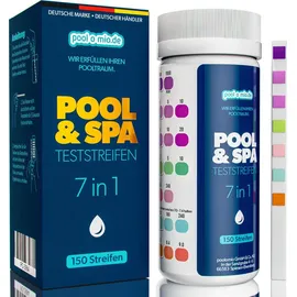 Poolomio 7in1 Teststreifen 150 Stück