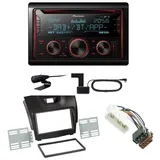 Pioneer FH-S820DAB USB Digitalradio Bluetooth DAB+ Einbauset für Isuzu D-Max 2