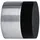 DENI Wandtürstopper Grau 30 mm