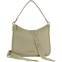 Valentino Never Hobo Bag Synthetik Beige/Weiß