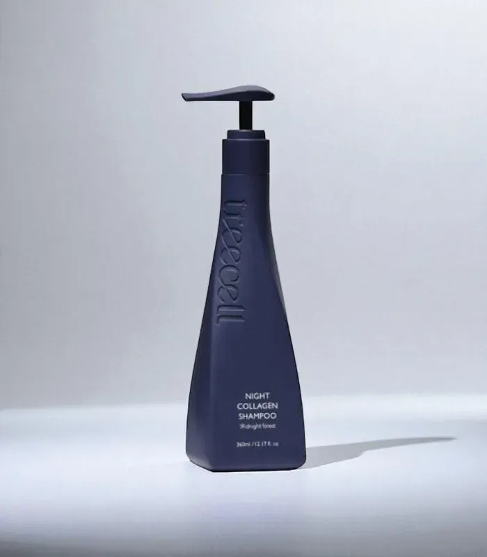 Treecell Night Collagen Shampoo Midnight Forest – pflegendes Shampoo mit Kollagen 360ml