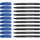 Schneider Topliner 967 Fineliner blau 0,4 mm, 10 St.