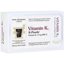 Pharma Nord Vertriebs GmbH Vitamin K2 K-Pearls Weichkapseln 120 St