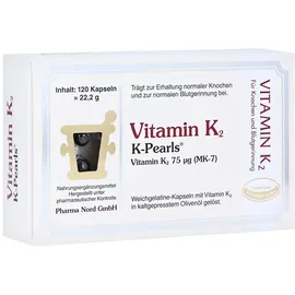 Pharma Nord Vertriebs GmbH Vitamin K2 K-Pearls Weichkapseln 120 St