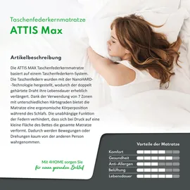 Fdm ATTIS MAX 180 x 200 cm H3/H4