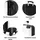 noboringsuitcases 55 cm 4-Rollen Cabin 36 l / 55 cm / lila/neon