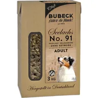 Trockenfutter getreidefrei gebacken mit Seelachs von Bubeck 3Kg