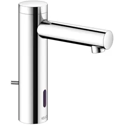 Keuco IXMO Elektronik-Waschtischmischer 130, mit Temperaturregulierung, mit Batterie 59511011100, Badarmaturen, chrom