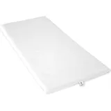 Best For You Topper Visco Viscoelastische Auflage Kern 4 cm. + versteppter Bezug 1 cm mit aus PoliBaumwolle für die Füllung 180x200 - Weiß
