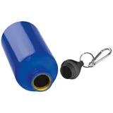 MacMa Aluminium Trinkflasche mit Karabinerhaken / Sportflasche / 500ml / Farbe: blau