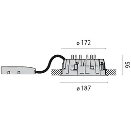 Performance in Light LED-EB-Downlight (818710833001)