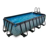EXIT TOYS Pool »Stone Pools«, Breite: 250 cm, 7020 l, grau