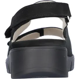 WALDLÄUFER Sandale schwarz 38
