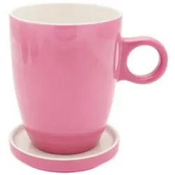 Pickwick Tea Porzellan Tasse + Tee Tip rosa, 230 ml