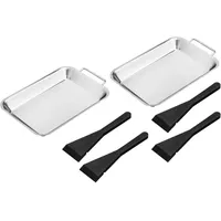 Haushalt International Grillpfanne-Set 21 x 12,8 x 2 cm 6 tlg.