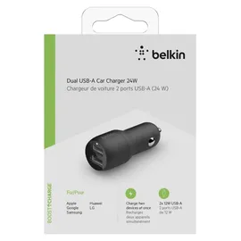 Belkin KFZ-Ladegerät 24 W Schwarz