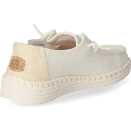 HEYDUDE Hey Dude Mokassins Schnürschuhe Damen, 32303337383132 Weiß 38 EU