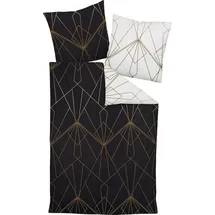 JANINE J.D. 87054 bronzebraun/schwarz 155 x 200 cm + 80 x 80 cm
