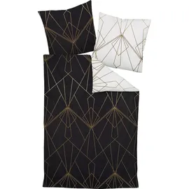 JANINE J.D. 87054 bronzebraun/schwarz 155 x 200 cm + 80 x 80 cm