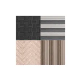 MYDECO Akustikpaneel Weiß 2 St. 20 x 240 x 1,8 cm
