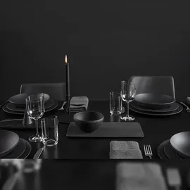 Villeroy & Boch Manufacture Rock Suppen Bol schwarz Ø 12,5 cm 4er Set