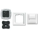 Busch-Jaeger 6480/11-84 Busch-powerDock Komplettset mit USB-C Anschluss studioweiß 2CKA006400A0046.