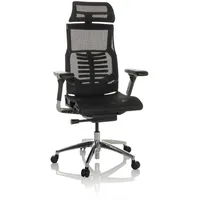 HJH Office High End Bürostuhl POFIT GEN2 Netzstoff Schwarz,