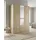 Priess Wäscheschrank Barcelona 140 x 193 x 54 cm Beige/Braun