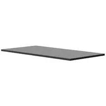 FlexiSpot Tischplatte schwarz rechteckig abgerundet 180,0 cm 80,0 cm