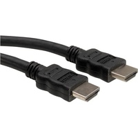 Roline HDMI High Speed Kabel mit Ethernet, schwarz, 30