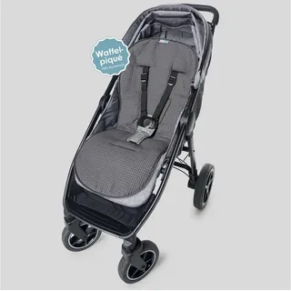 Liebes Von Priebes Kinderwagen-Sitzauflage MATHILDA COOLAIR Kinderwagen Buggysitzauflage Funktionsstoff atmungsa