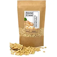 Oriental & Local Erdnüsse 500g - Erdnüsse Geröstet und Ungesalzen - Erdnüsse Naturbelassen - 100% Naturprodukt - Nüsse Großpackung 0,5kg